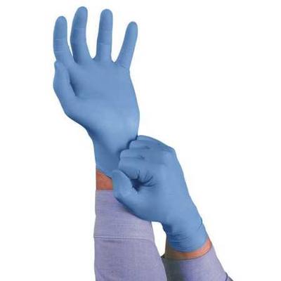 ANSELL 92-575 TouchNTuff Disposable Nitrile Gloves, Food Grade, Powdered, Latex