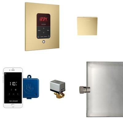 Mr. Steam Butler Square Steam Thermostat, Timer, & Steamhead in Yellow | 22.5 H x 10 W x 9 D in | Wayfair MSBUTLER1SQ-SB