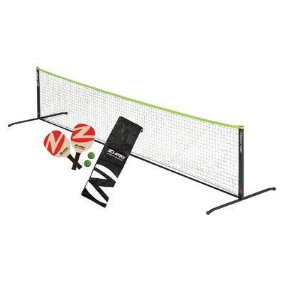 Zume Games Portable Badminton Solid Wood in Brown/Green | 9 H x 37.5 W x 3.5 D in | Wayfair OD0014W