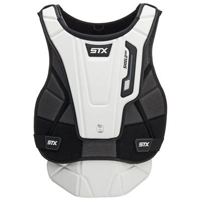 STX Shield 600 Lacrosse Goalie Chest Protector White/Black